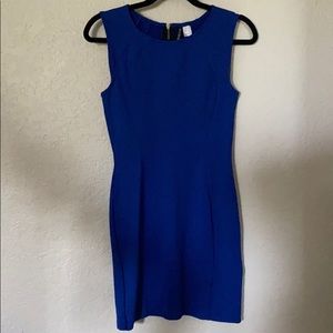 Sleeveless Dark Blue Dress